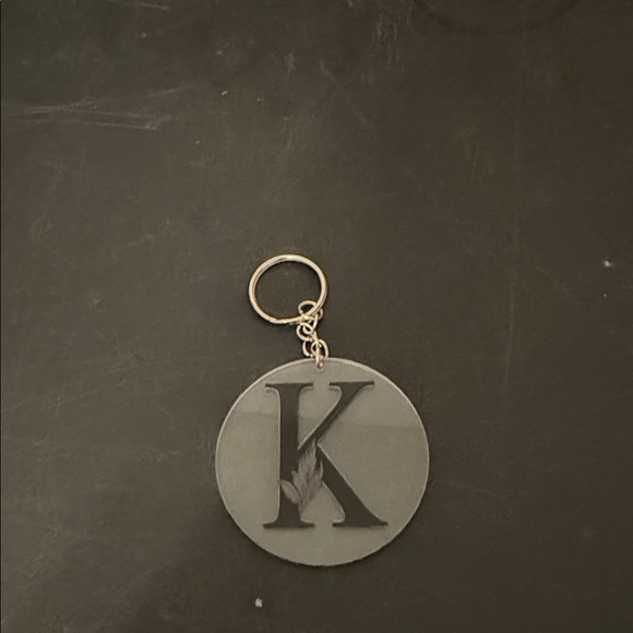 Letter K Keychain - Picture 1 of 1